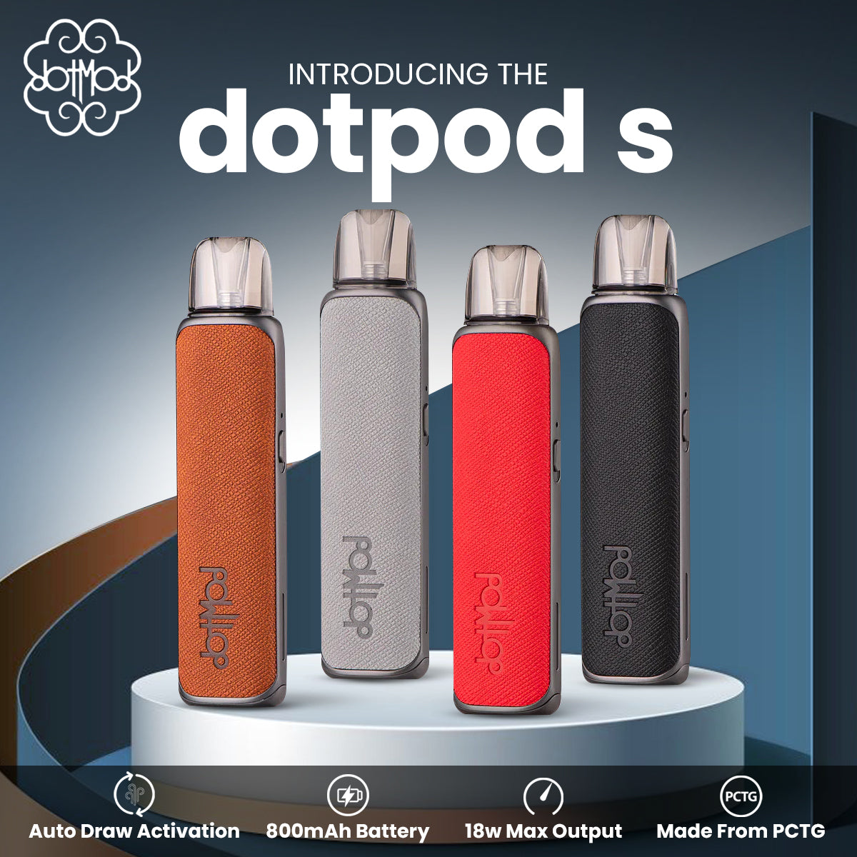 原廠正品 Dotmod DotPod S Pod 佩特里 小煙 電子煙 VC蒸氣