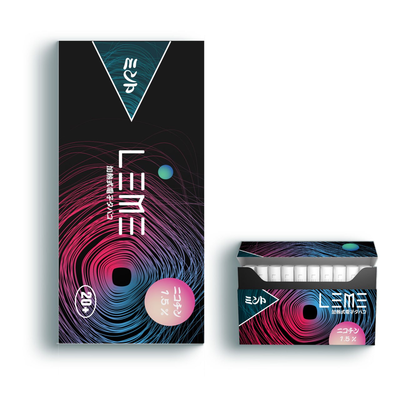 原廠正品 優惠價【 LEME 】樂美煙彈 日本樂美 加熱菸-通配IQOS-加熱不燃燒 高還原口味 VC蒸氣