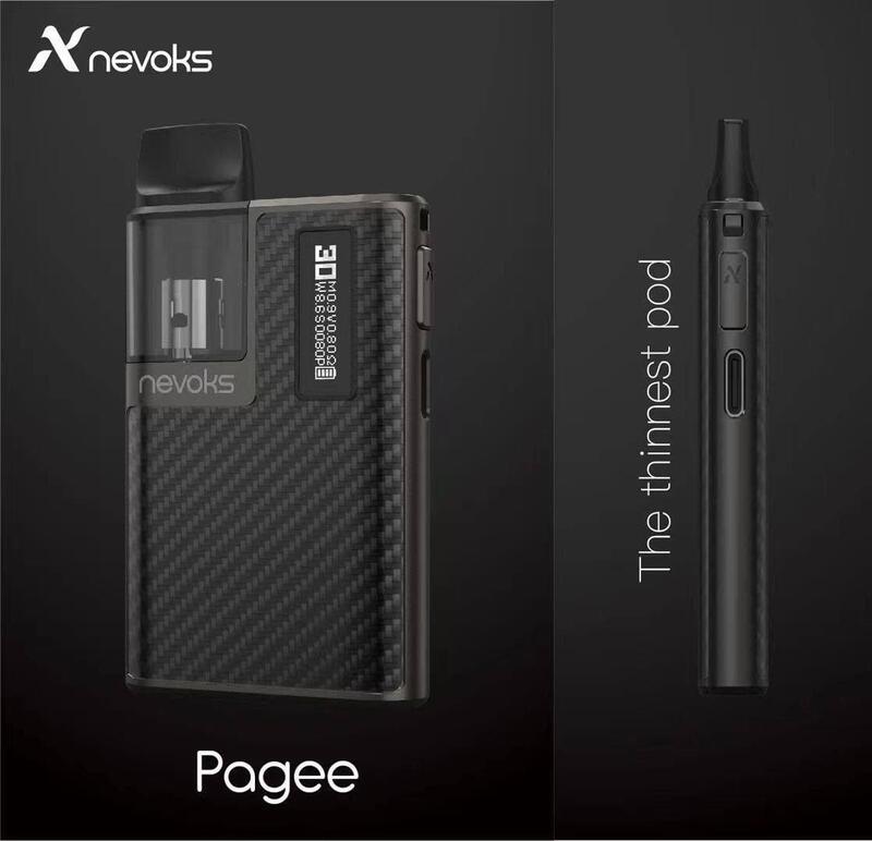 原廠正品 NEVOKS Pagee Pod 佩奇 主機套裝 VC蒸氣