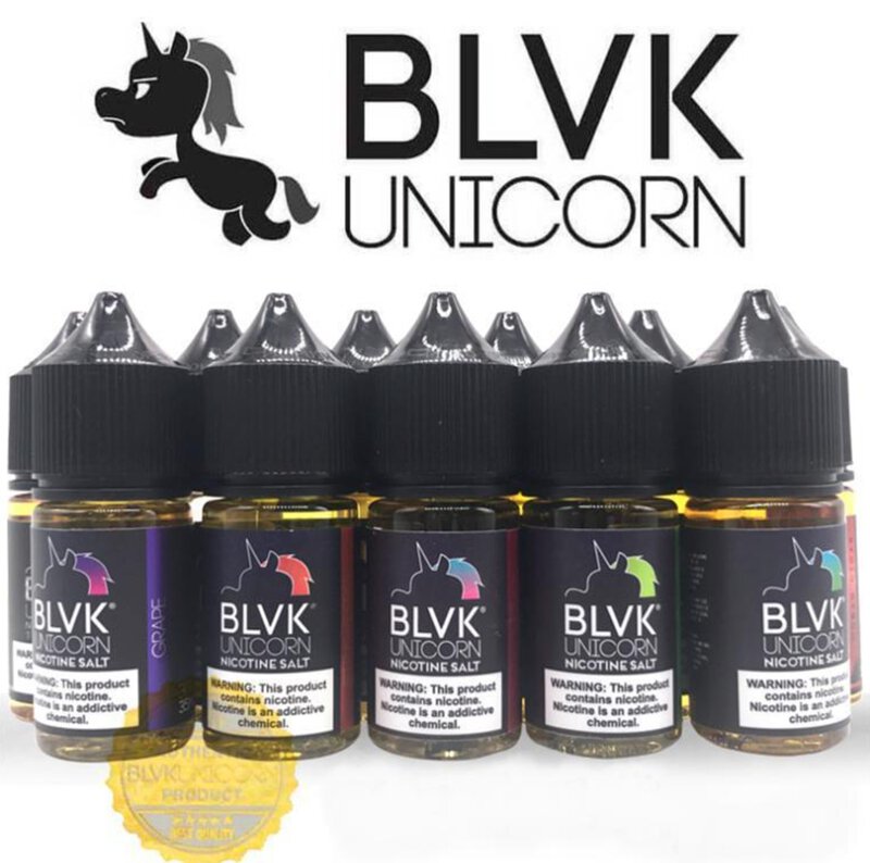 原裝正品 美油 BLVK 獨角獸 30ml 35鹽 煙油 小煙油 VC蒸氣