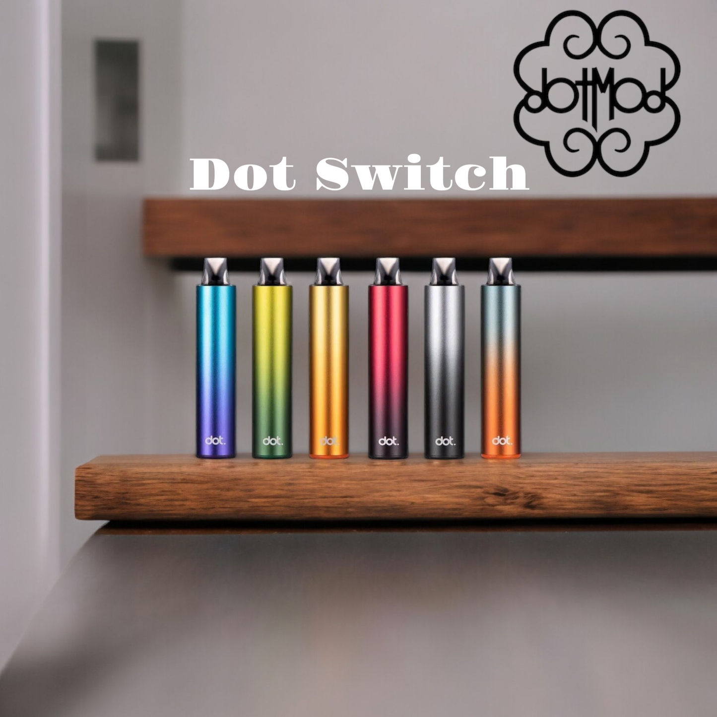 原廠正品 美國佩特里 DOT SWITCH 單桿主機 替換倉 替換彈 買三盒送主機一台 VC蒸氣