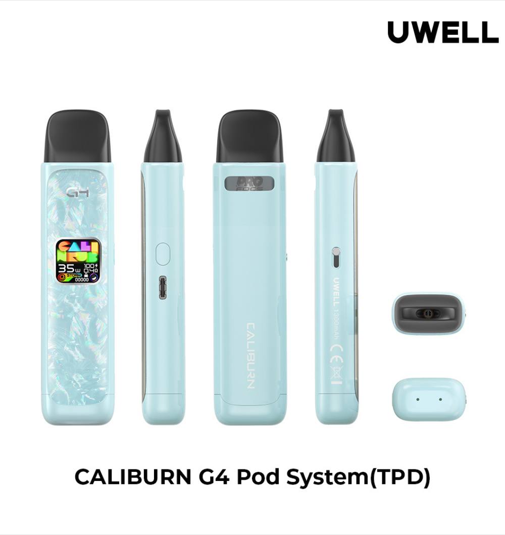 原廠正品 現貨 咖哩棒 Uwell  Caliburn G4  小煙 電子煙 (五月新品)當天出貨 VC蒸氣