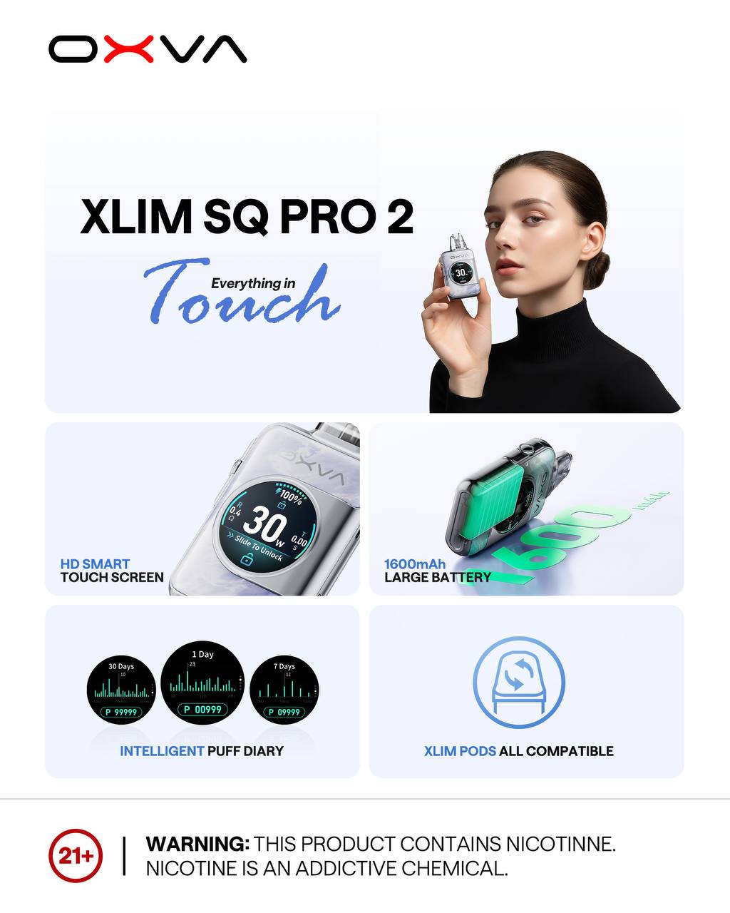原廠正品 OXVA XLIM SQ PRO2 PRO 2小蠻牛 電子煙 小煙 大煙 電子菸 現貨 當天寄出 VC蒸氣
