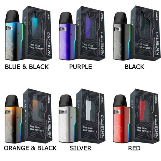 正版 Uwell Caliburn GZ2 咖哩棒GZ2 迷你尺寸 好攜帶 主機套裝 成品芯 霧化芯 空油倉 替換倉 G2 GK2 KOKO VC蒸氣