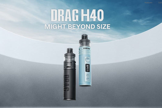 原廠正品 VOOPOO DRAG H40 40W 電子煙主機套裝 VC蒸氣