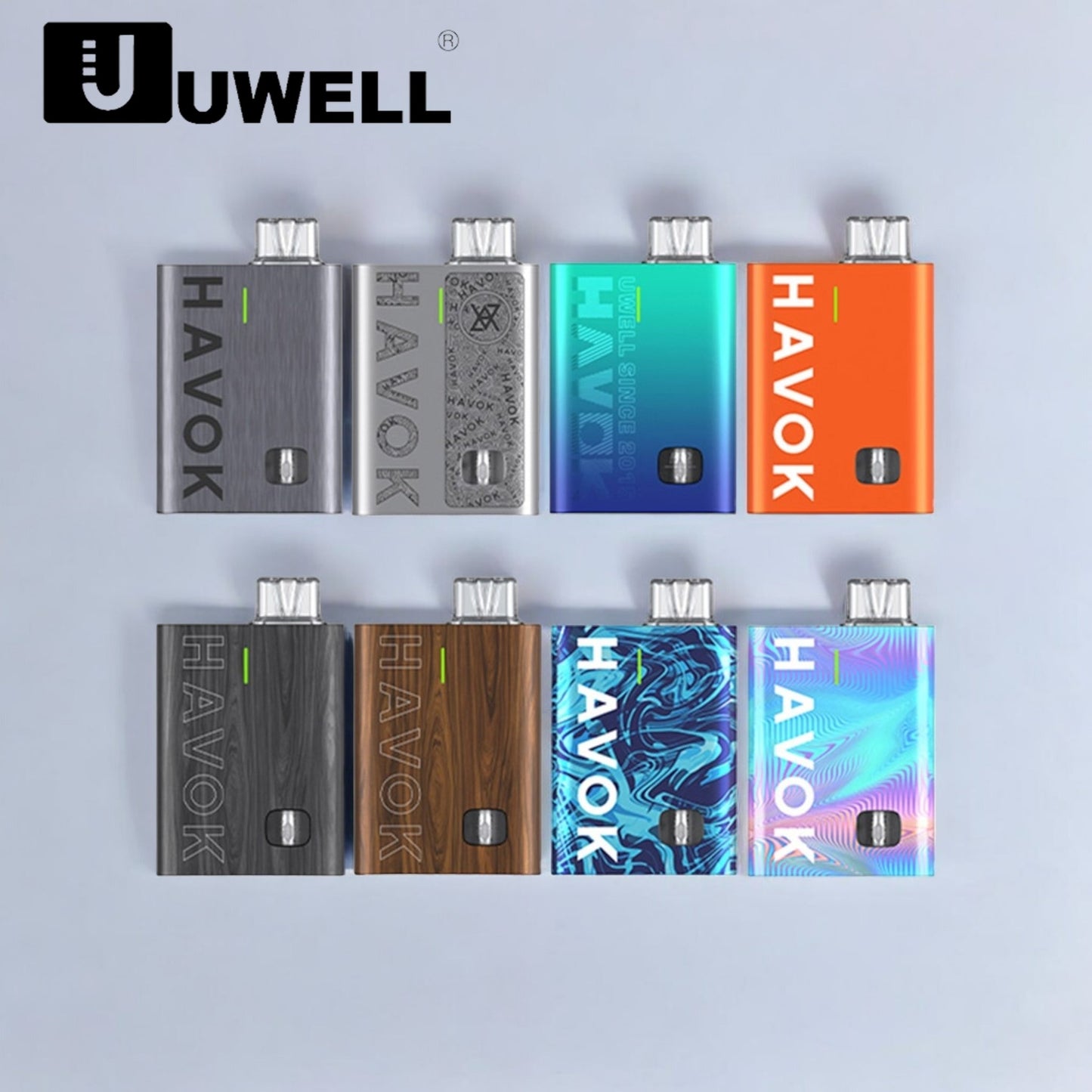 原廠正品 100%不漏油【Uwell Havok R】咖哩棒 酒壺 電子煙主機 空煙彈 VC蒸氣