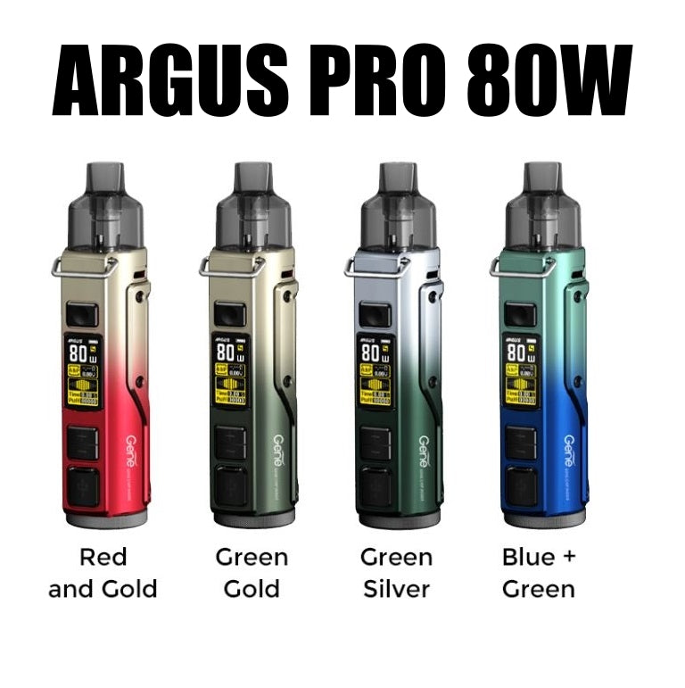 原廠正品 VOOPOO ARGUS PRO 阿格斯 可調式5-80瓦 VC蒸氣