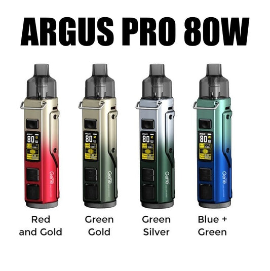 原廠正品 VOOPOO ARGUS PRO 阿格斯 可調式5-80瓦 VC蒸氣