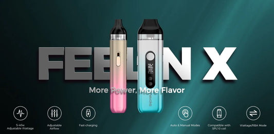 Nevoks FEELIN X 40W 1600mAh 菲林升級版 VC蒸氣
