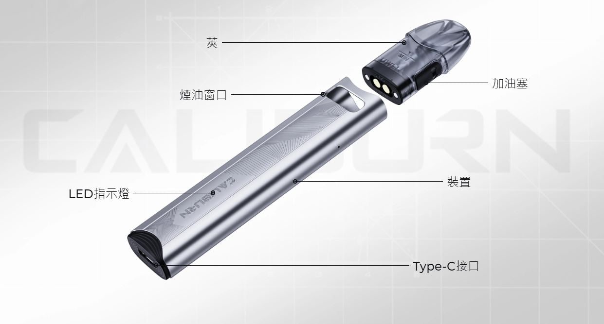 原廠正品 Uwell Caliburn A3S 咖哩棒 A3S VC蒸氣