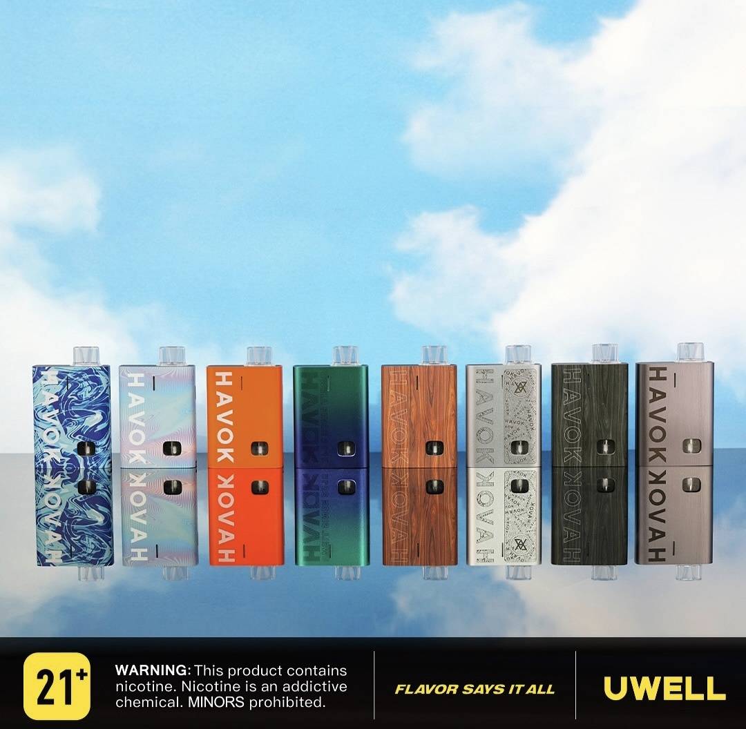 原廠正品 100%不漏油【Uwell Havok R】咖哩棒 酒壺 電子煙主機 空煙彈 VC蒸氣