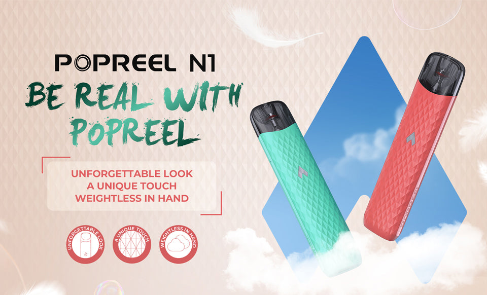 正版 Uwell Popreel N1 Pod 主機套裝 出清 VC蒸氣