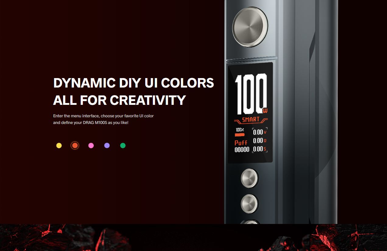 原廠正品 VOOPOO DRAG M100S 跩哥 大小煙510主機 PNP成品芯 霧化器 VC蒸氣