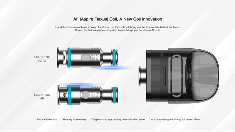 原廠正品 Aspire Flexus Q 福克斯 Q 小煙 電子煙 VC蒸氣