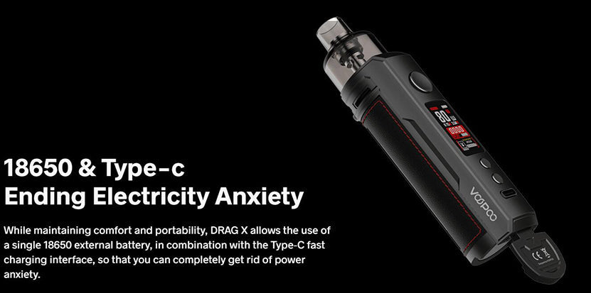 原廠正品 VOOPOO DRAG X 80W  DRAG S 60W PNP-X系列 VC蒸氣