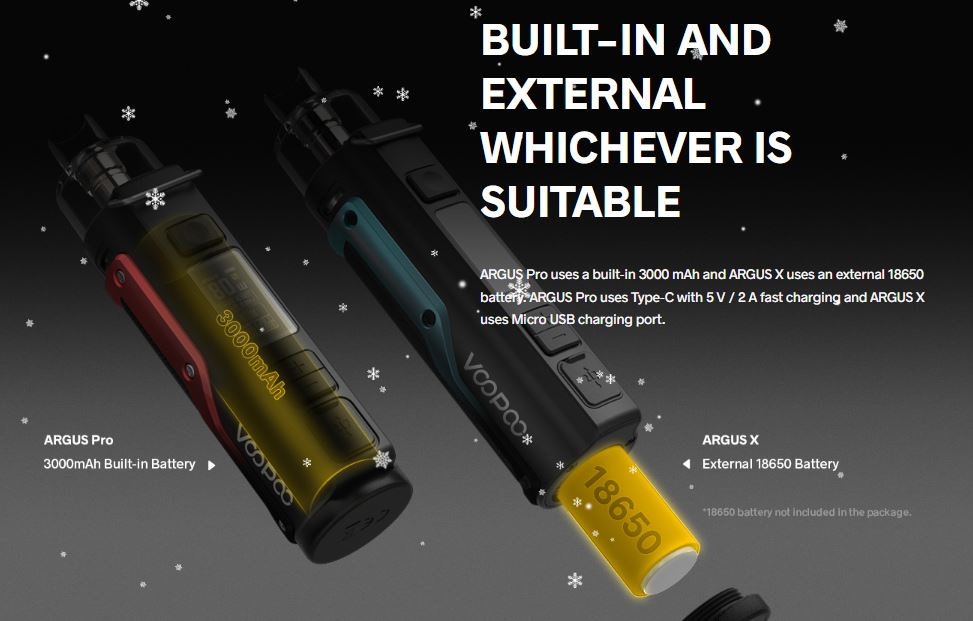 原廠正品 VOOPOO Argus X 80W 18650電池版 VC蒸氣