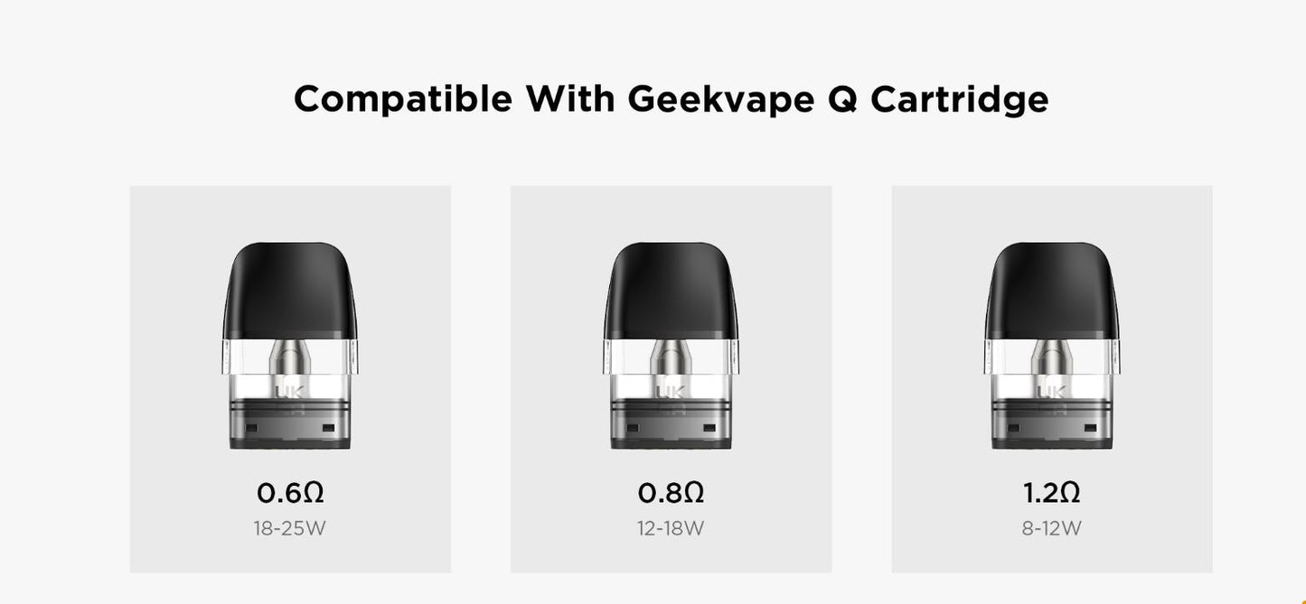Geekvape WENAX Q pod kit 1000mAh 維納斯Q 小煙 電子煙 新品 VC蒸氣