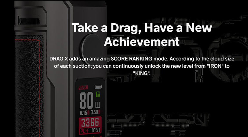 原廠正品 VOOPOO DRAG X 80W  DRAG S 60W PNP-X系列 VC蒸氣