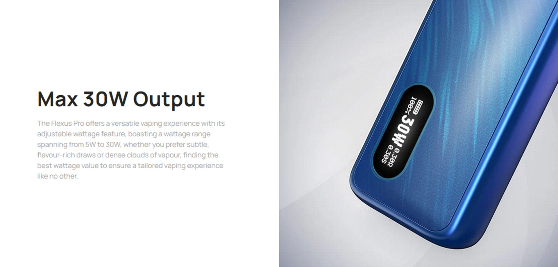 Aspire Flexus PRO 30W可調 弗萊克斯pro 福克斯 PRO VC蒸氣