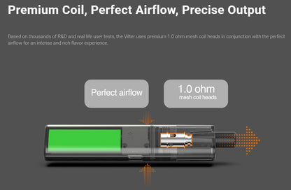 原廠正品 Aspire Vilter Pod Kit 450mAh 666一代 VC蒸氣