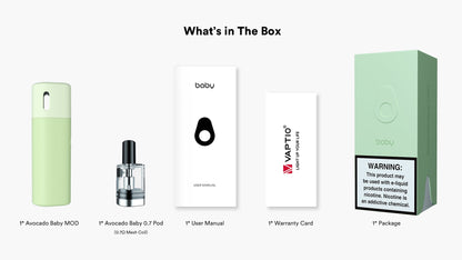 原裝正品 Vaptio Avocado Baby 酪梨寶寶  現貨 VC蒸氣