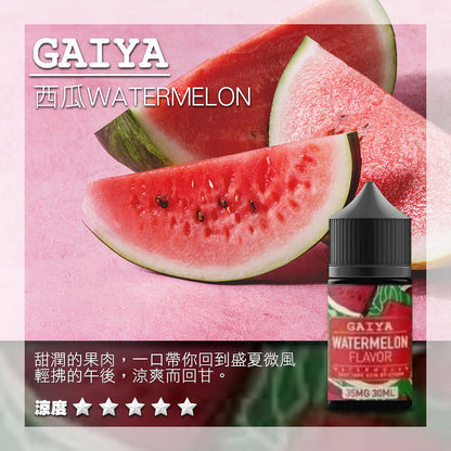 原裝正品 GAIYA 蓋亞 30ML 35MG 煙油 小煙油 老闆推薦 36種口味現貨 VC蒸氣