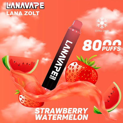 原廠正品 LANA VAPE 拋棄式 8000口 一次性 17種口味 台灣現貨 電子煙 大容量 VC蒸氣