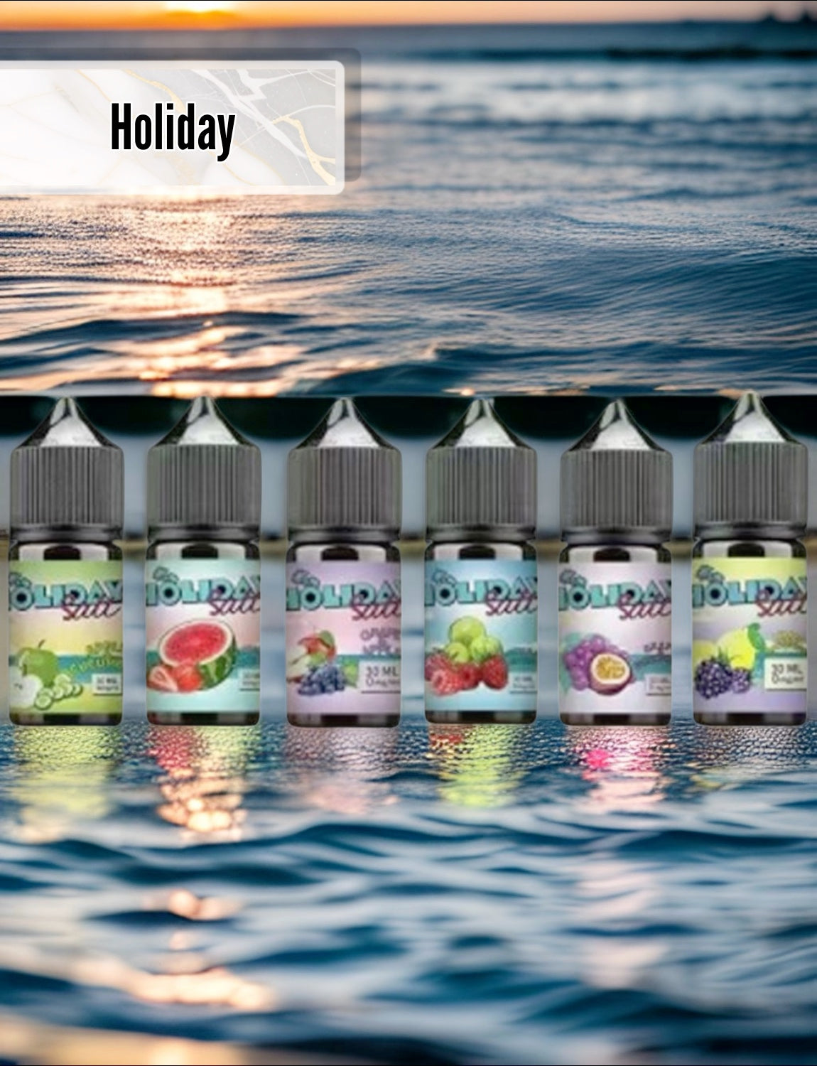 原廠正品 HOLIDAY SALT 假日鹽  30ML  35MG  菸油 小煙油 煙油 老冰棍 VC蒸氣