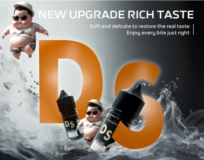 原裝正品 DS 系列  30ML 50鹽 煙油 小煙油 沙士 黑栗醋檸檬 VC蒸氣