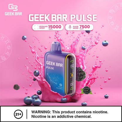 原廠正品 美國大牌 Geek Bar Pulse Vape  15000 口 現貨 一次性 拋棄式 小煙 VC蒸氣