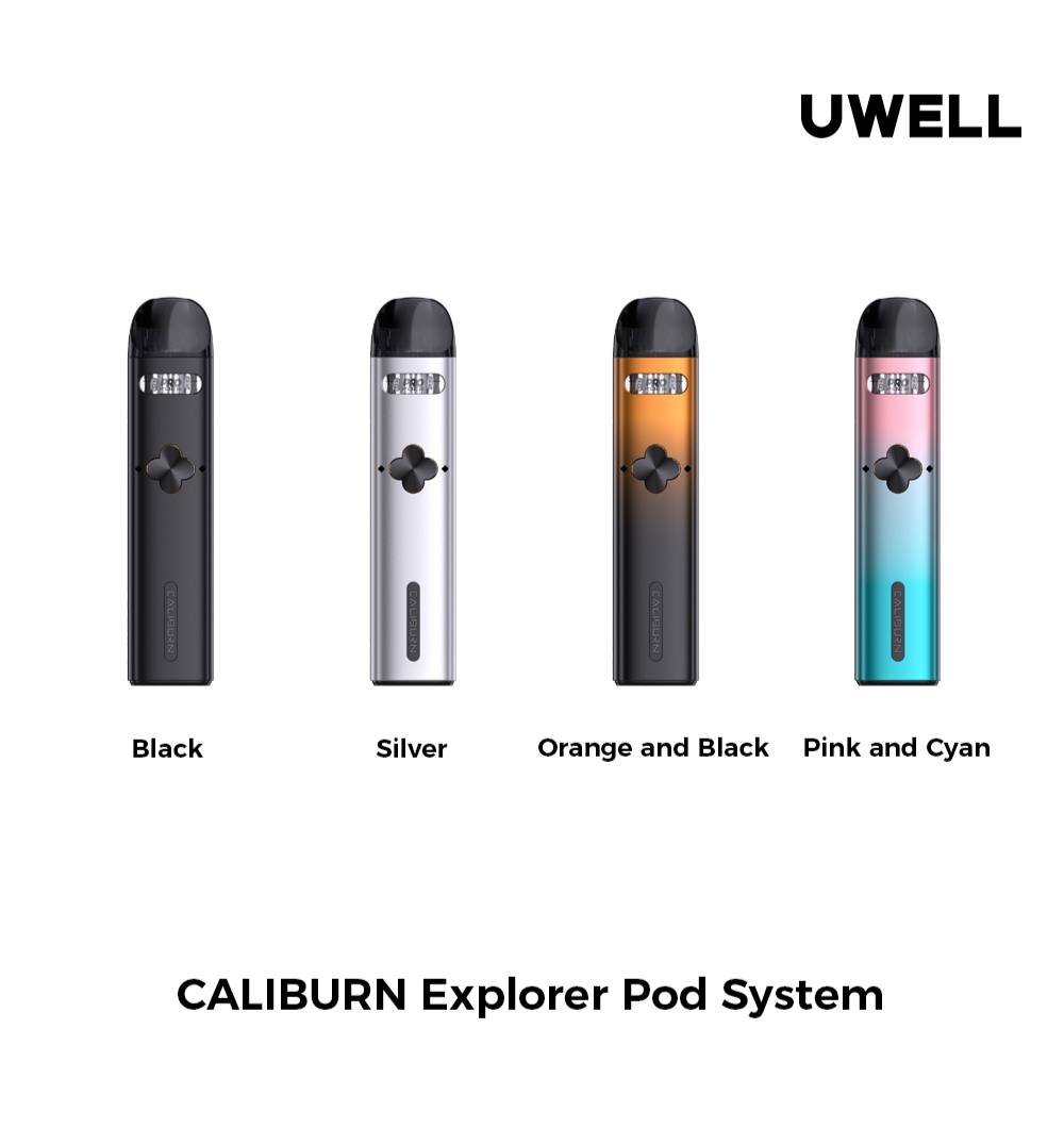 原廠正品 UWELL 探險家 探索者 Caliburn Explorer 雙線圈咖哩棒 VC蒸氣