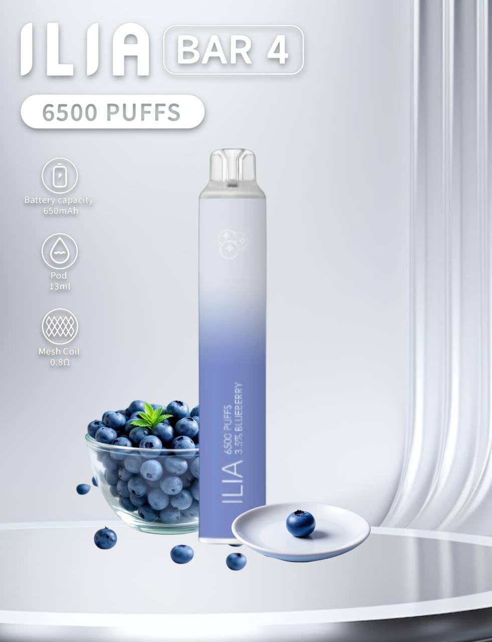 原廠正品 ILIA 哩亞 四代拋棄式6500口- 一次性 電子煙 拋棄式 電子煙 小菸 電子菸 VC蒸氣