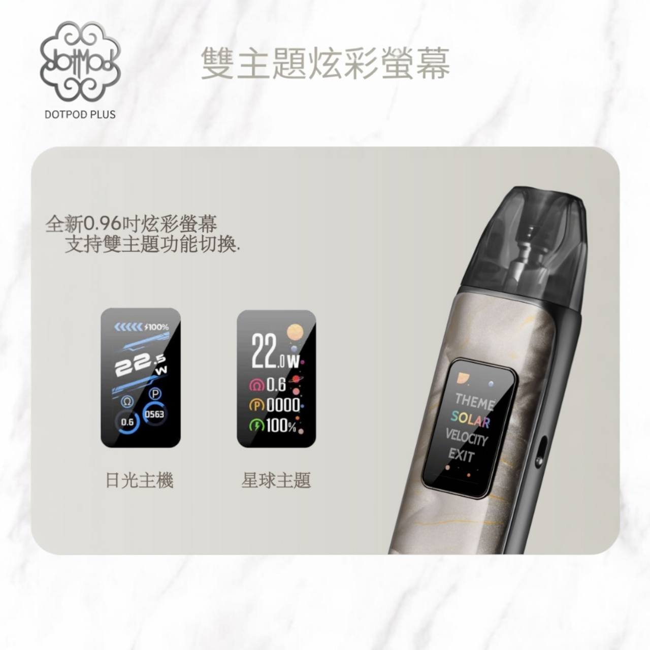 原廠正品 現貨 DotPod Plus 35w 佩特里 電子 小煙 主機套裝 電子煙 VC蒸氣