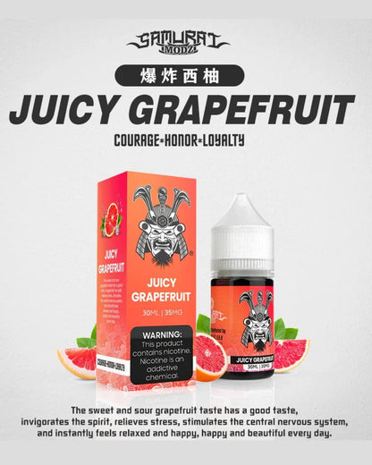 原廠正品 美國 SAMURAI 將軍 系列 小菸油 30ml 35鹽 煙油 小煙油  菸油 VC蒸氣