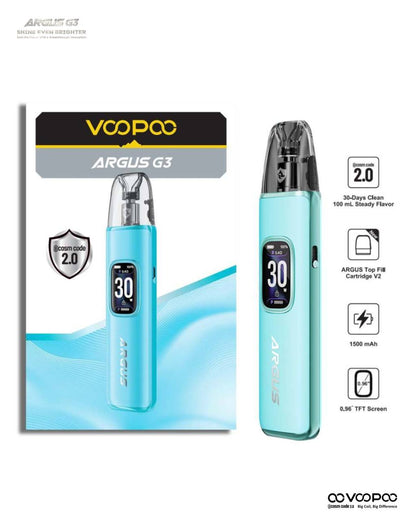 原廠正品 VOOPOO ARGUS G3 阿格斯 g3 1500mAh  大容量 電子煙 小煙 VC蒸氣