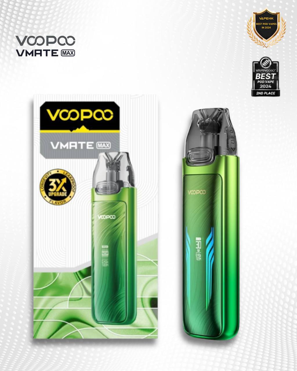 原廠正品 Voopoo Vmate MAX 30W 可調瓦小煙 1200mAh  電子煙 小煙 VC蒸氣
