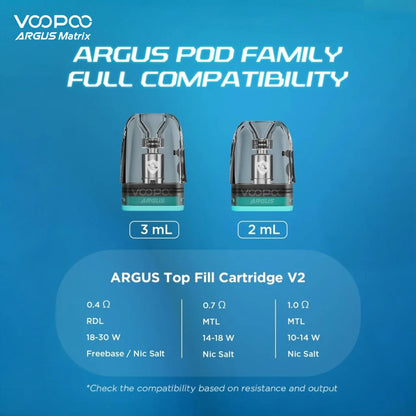 原廠正品 VOOPOO ARGUS Matrix 曲面屏 未來主義設計 電子煙 小菸 阿格斯 - VC蒸氣